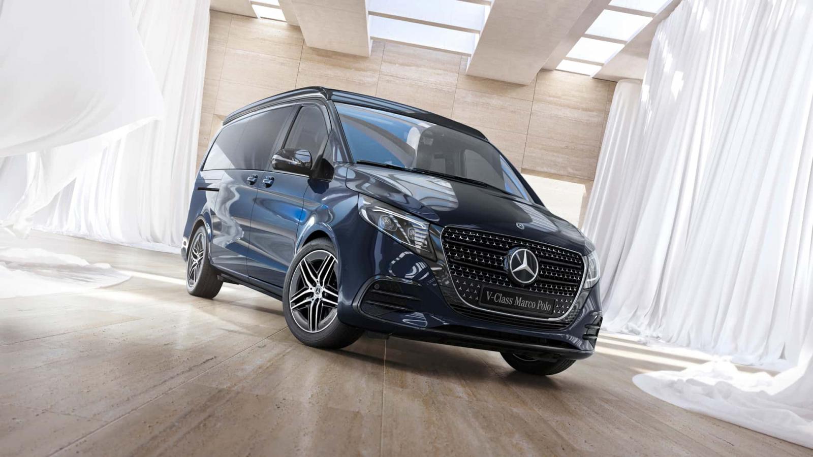 Mercedes: Ανανεώθηκαν τα βαν V-Class, V-Class Marco Polo και EQV